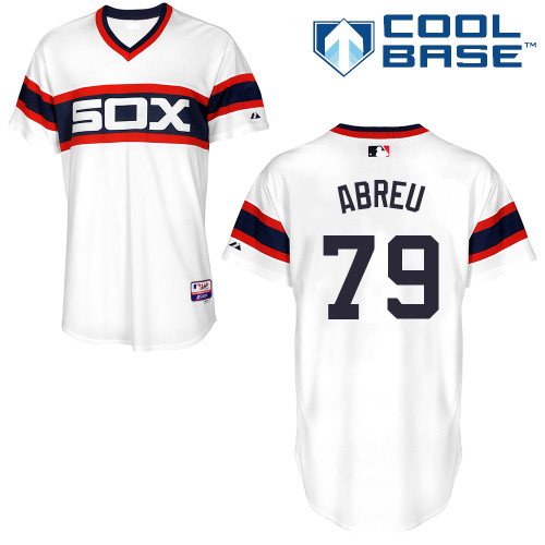 Jose Abreu #79 Youth Baseball Jersey-Chicago White Sox Authentic Alternate Home MLB Jersey